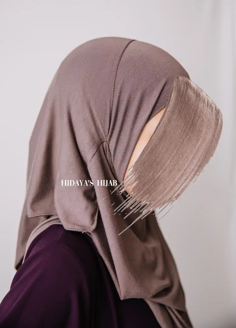 Hidaya's Instant Hijab - Taupe