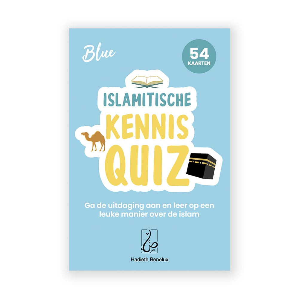 Islamitische kennis quiz | Blauw